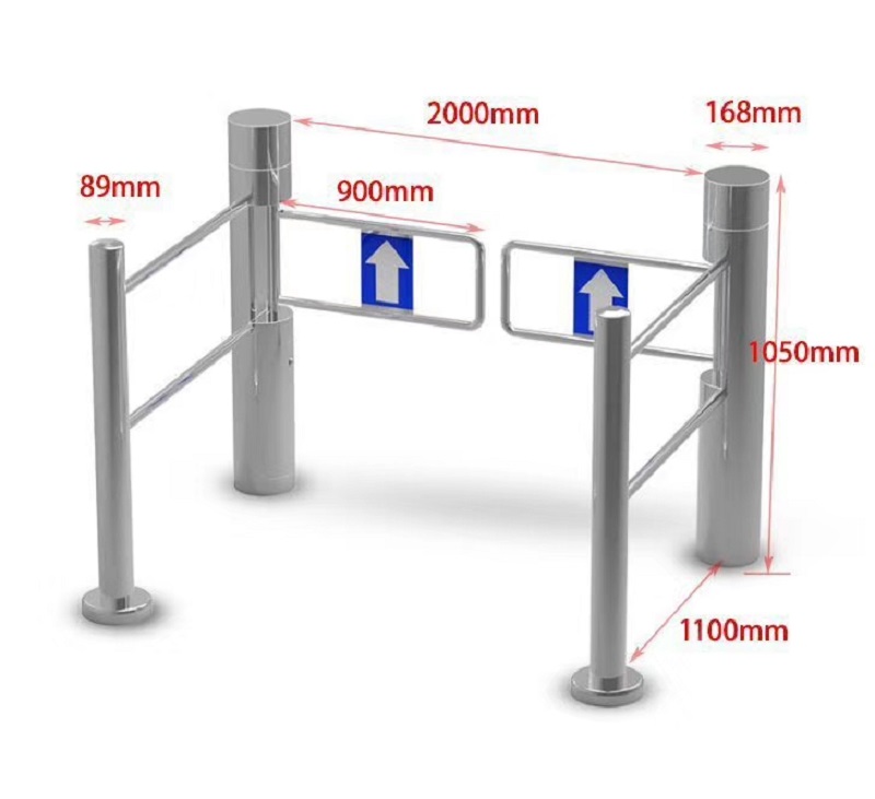 supermarket entrance gate