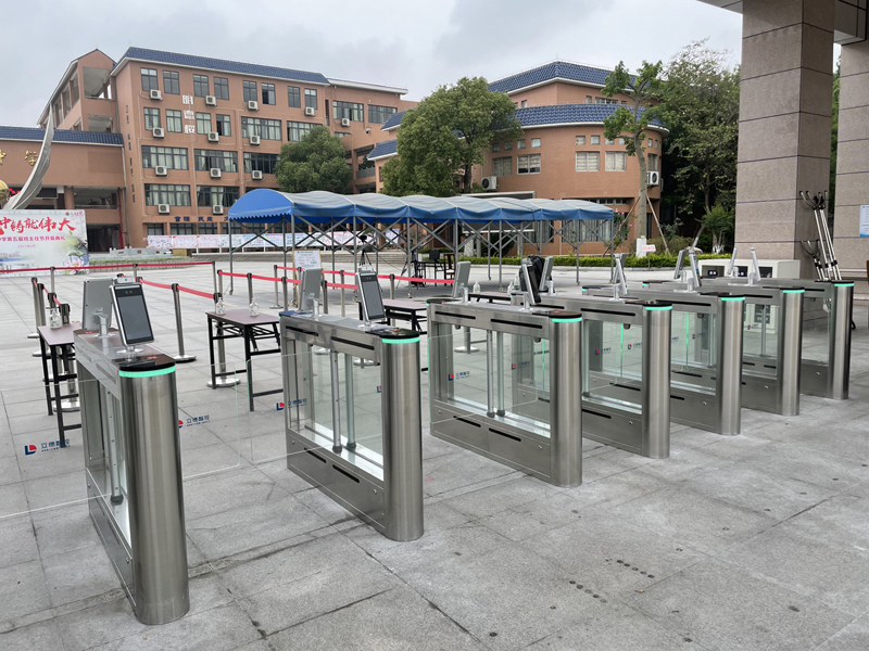 swing barrier gates