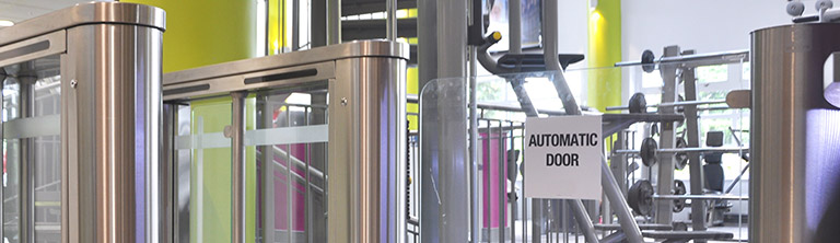 gym turnstile gate