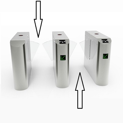 bi-direction turnstile gate