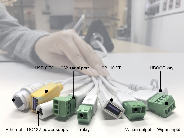 face recognition device cable