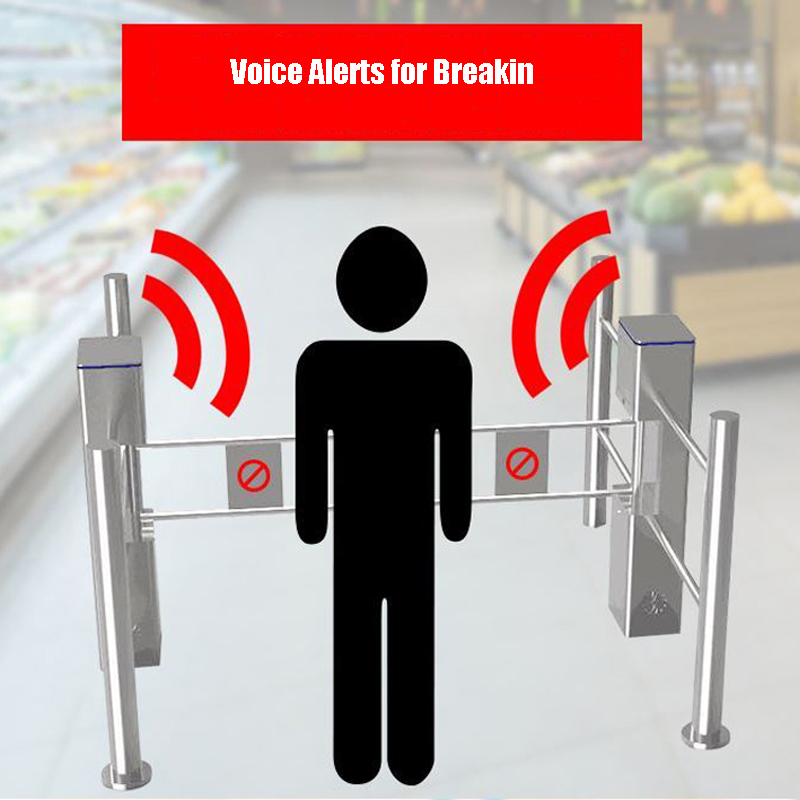 supermarket swing turnstile