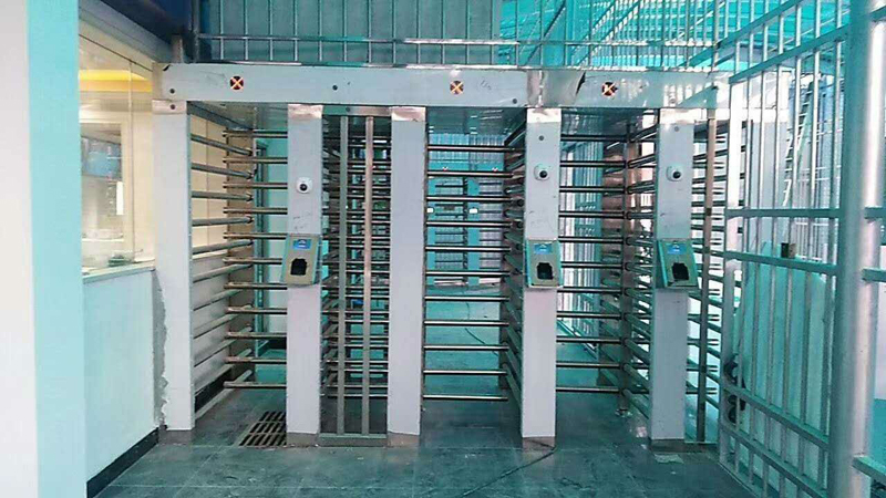 prison full height turnstile
