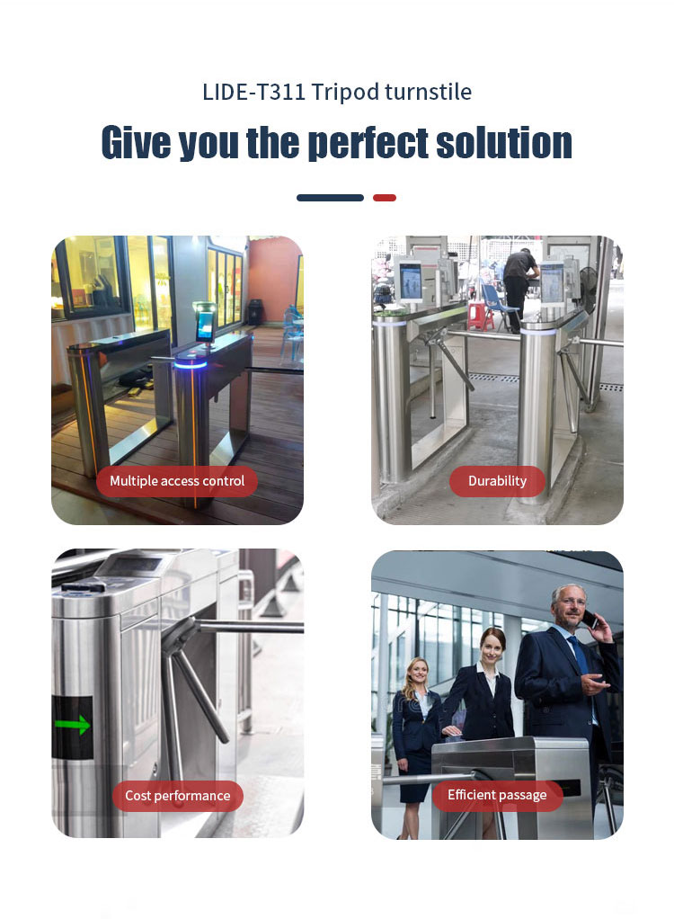Waist High Tripod Turnstile