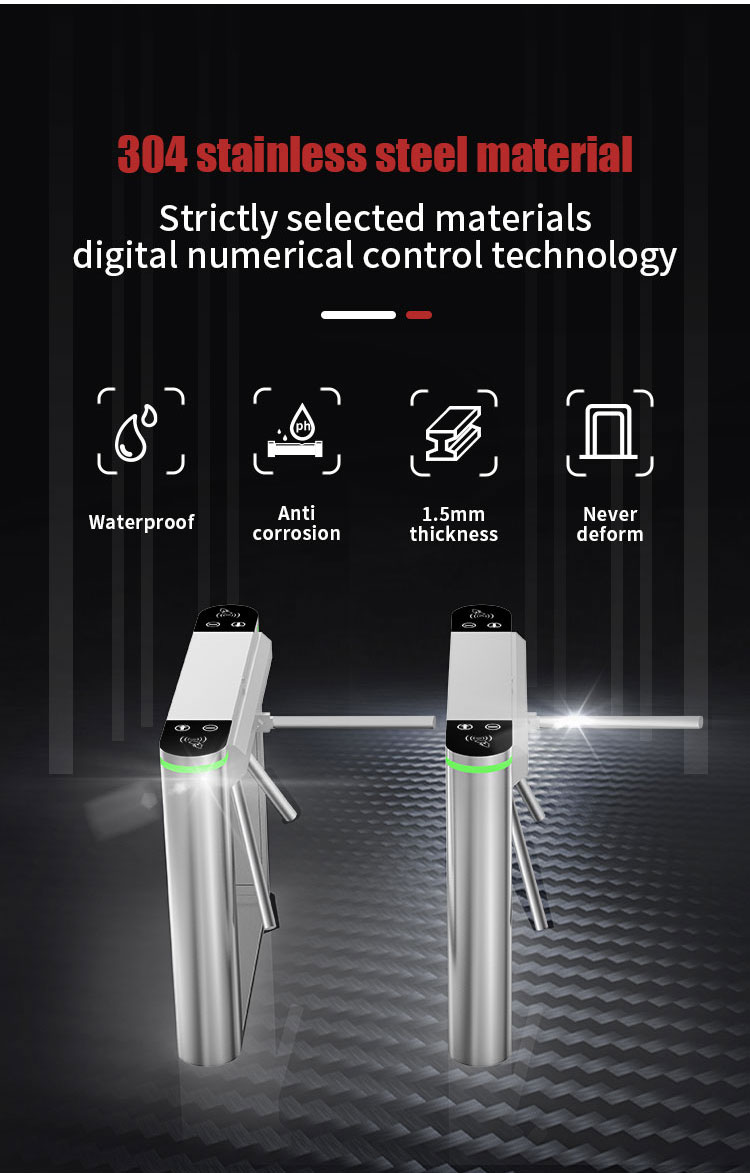 Waist High Tripod Turnstile
