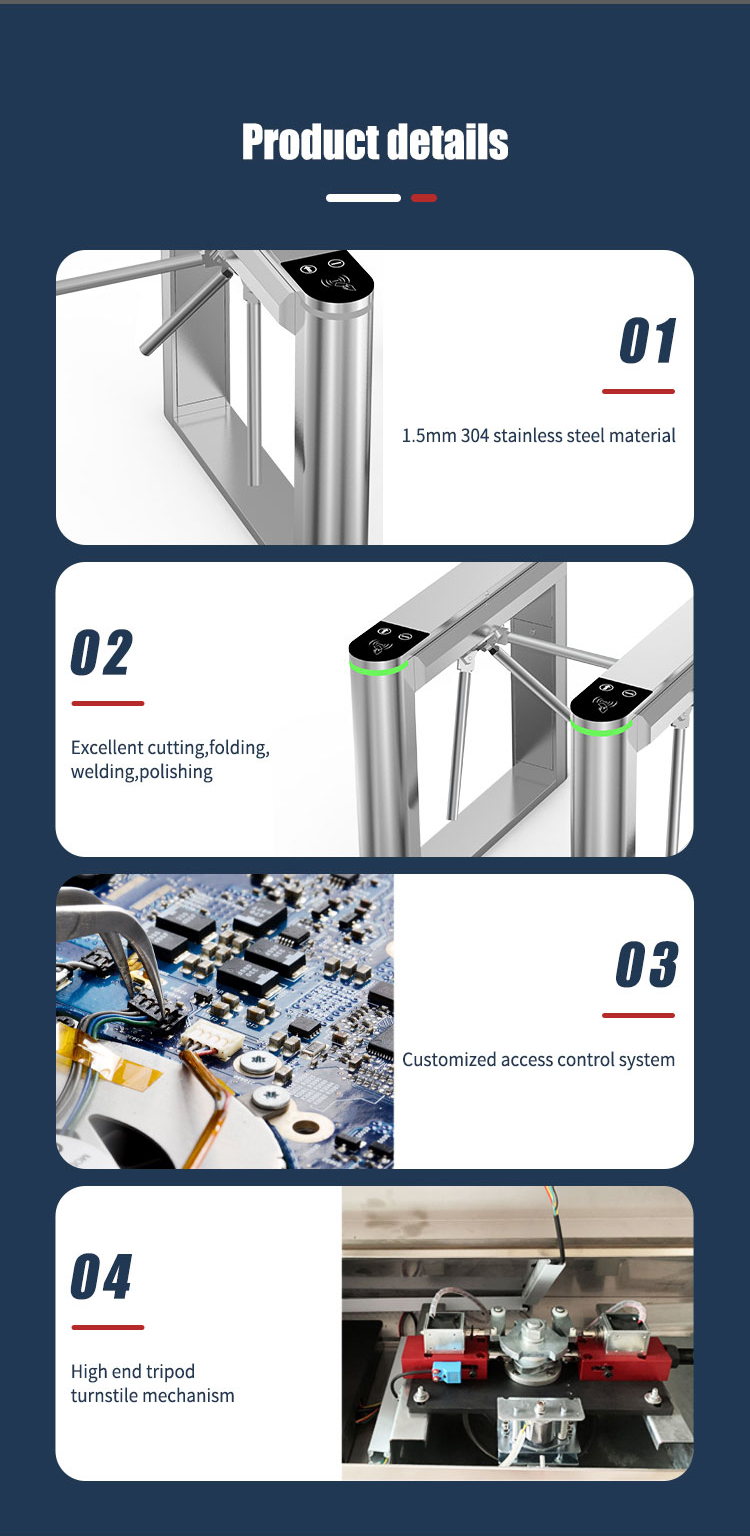 Waist High Tripod Turnstile