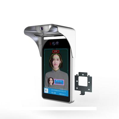 8 inch temperature detection face recognition terminal