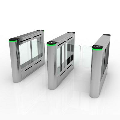 pedestrian access control swing barrier gate