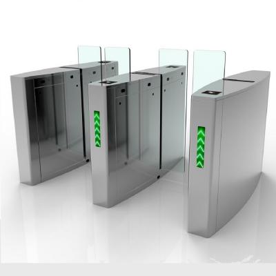 Retractable Glass Swing Turnstile Gate