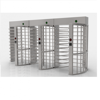 biometric fingerprint access control full height turnstile