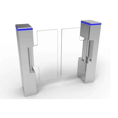 Automatic swing turnstile gate for supermarket
