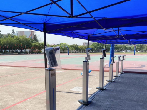 Fighting the Epidemic, CN Safety Gate Tech's Face Recognition Device is in Action